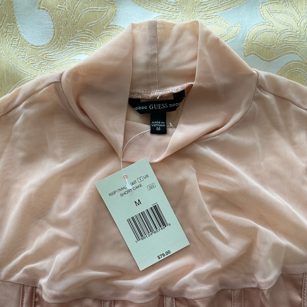 GUESS Long Mesh Sleeve Bodysuit - Picture 3 of 6